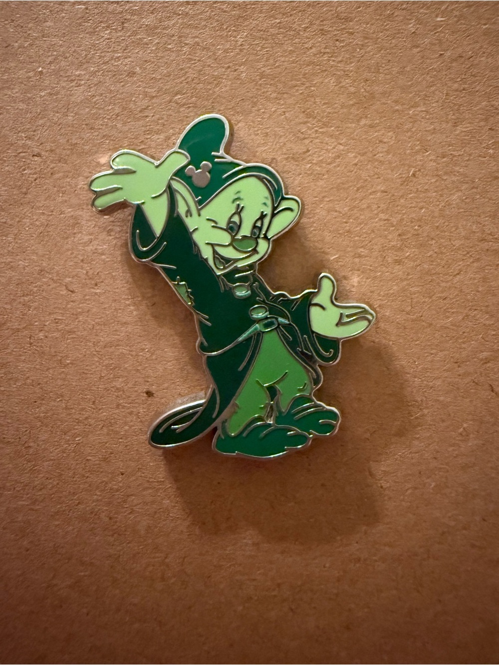 Disney Green Dopey Enamel Pin
